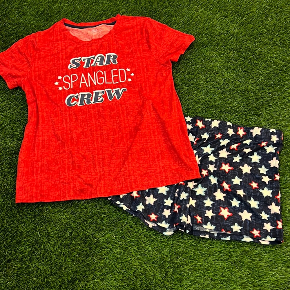 Women’s Patriotic Pajama Set